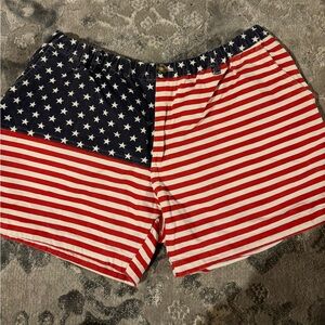 Meriplex American Flag Shorts